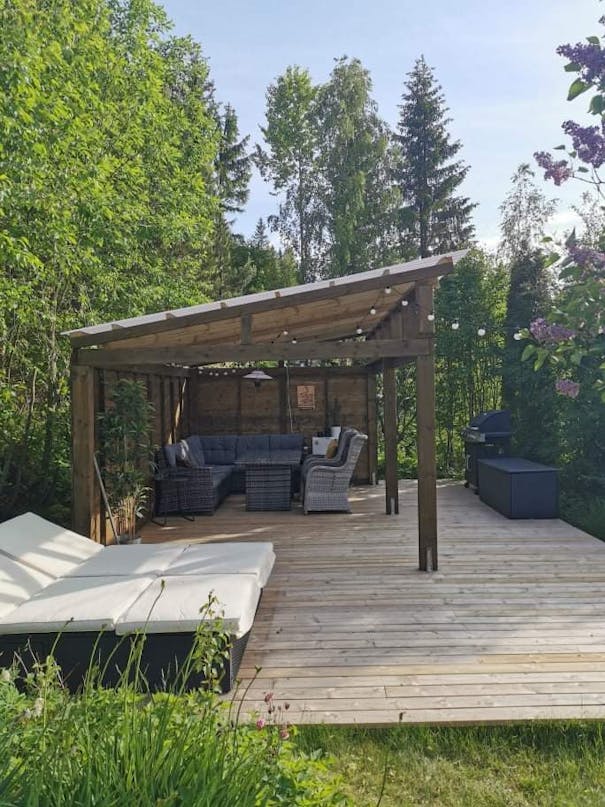 Overdækning til terrassen Overdækning til terrassen